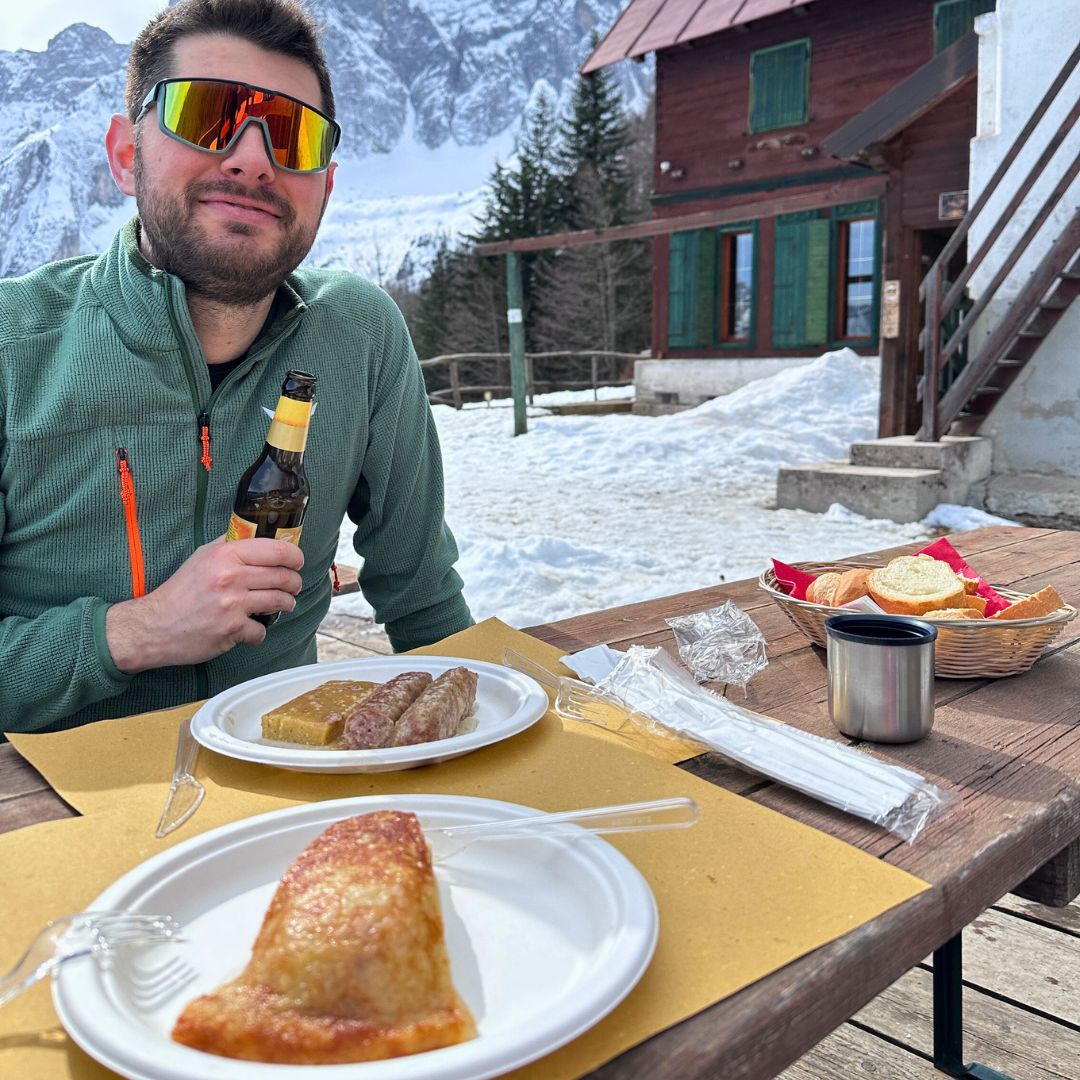 pranzo in rifugio