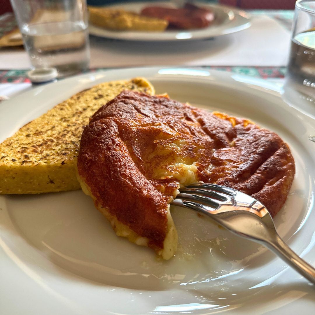 frico e polenta