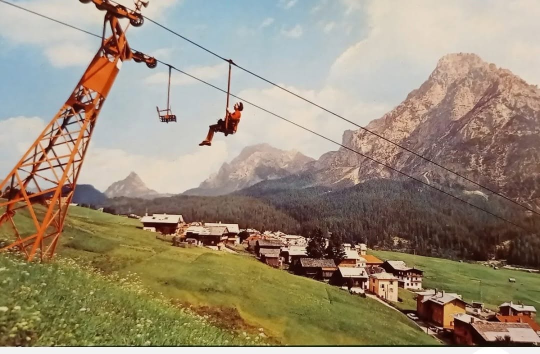 Vecchia seggiovia del Monte Ferro a Sappada